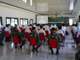 Korem 062/Tn Lakukan Binwasbang pada Pelajar SMA
