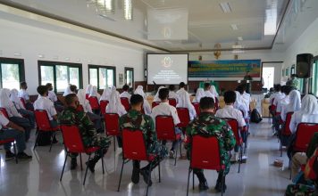 Korem 062/Tn Lakukan Binwasbang pada Pelajar SMA