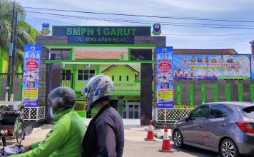 SMPN 1 Garut Terdepan dalam Gerakan Ayo Masuk Sekolah