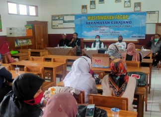 DPC Fagar Cikajang Menggelar Musyawarah Pembentukan Pengurus Baru