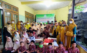 IIKS SMK Garut Menggelar Bakti Sosial Kemilau Ramadhan
