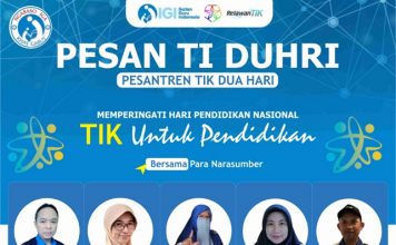 Pasca Hardiknas 2 Mei 2021, IGI Garut Mengadakan PESAN TI DUHRI