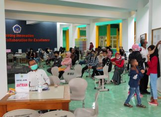 Sejumlah 459 Calon Peserta Didik SMKN 1 Garut Lolos Tahap Pertama Lakukan Daftar Ulang