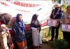 HUT Gerakan Pramuka ke-60, Kwarran Cisompet Bagikan Sembako
