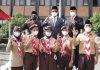 Tiga Anggota Pramuka SMPN 2 Tarkid Dilantik Pramuka Garuda