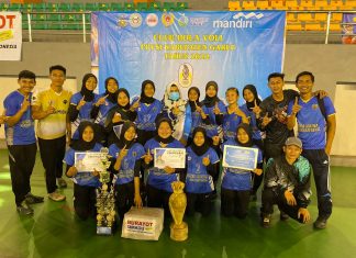 Team Putri Bina Muda Kiansantang Raih Medali Emas di Liga PBVSI Garut