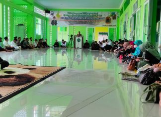 Marhaban Ya Ramadhan, Keluarga Besar SMPN 1 Garut Sambut Bulan Penuh Kemuliaan