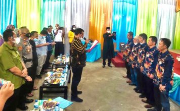 19 kelompok Peternak Sapi Perah Sepakat, Pengurus KUD Mandiri Bayongbong Dikukuhkan