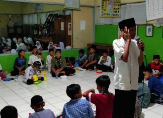 SDN 5 Pakuwon Tutup Pesantren Ramadhan dengan Shalat Magrib Berjamaah