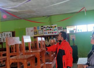 Dipastikan, Ruang Kelas SDN 1 Mekargalih akan Roboh