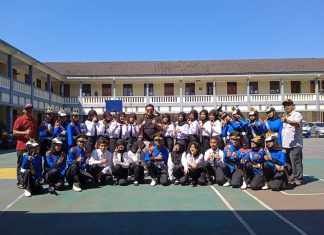 SMPN 1 Cilawu Raih Juara Harapan 1 dan Komandan Terbaik LKBB se-Kabupaten Garut