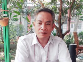 Soal Sawer di Halaman KPUD Garut di Masa Pendaftaran Bacaleg DPRD Kamari…