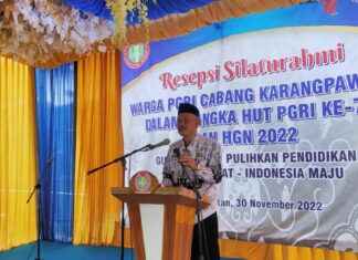 Partisipasi Jadi Kunci Silaturahmi PGRI Cabang Karangpawitan