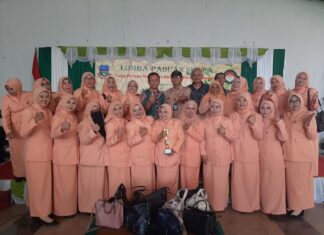 DWP Korwil Bidang Pendidikan Kecamatan Karangpawitan Juara Padus Wilayah Utara