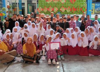 Kecamatan Garut Kota Juara Umum FTBI SD Kabupaten Garut 2023