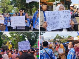 Guru Honorer Kabupaten Garut Tuntut Kepastian dan Penambahan Kuota