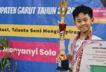 Riskley Nakata Wakil Kabupaten Garut ke Tingkat Provinsi FLS2N Tahun 2024