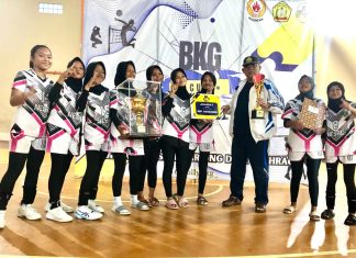 Bakti Kencana Cup 2014 Tim Putri SMPN 1 Cilawu dan Tim Putra SMPN 2 Cisurupan, Raih Juara 1