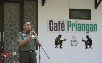Grand Opening dan Peresmian Cafe Priangan Korem 062/Tn