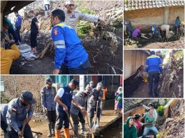Gerakan Bersama Penanganan Bencana Hidrometeorologi di Kecamatan Cigedug