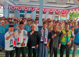 SMPN 3 Garut Dikunjungi Syeh Waseem Muhammad Husein Suwailim, Sampaikan Pesan Kepedulian dan Spirit Ramadan