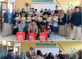 SDN 1 Margawati Garut Kota Santuni 51 Anak Yatim dan Kaum Dhuafa dalam Penutupan Kegiatan Pesantren Ramadhan 1446 H