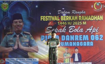 Buka Pekan Ramadhan, Danrem 062/Tn, “Jadikan Ramadhan Kali Ini Penuh Makna dan Penuh Berkah”