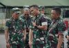 Danrem 062/Tn Dampingi Pangdam III/Slw Sambut Panglima TNI Di Pusdiklat Passus