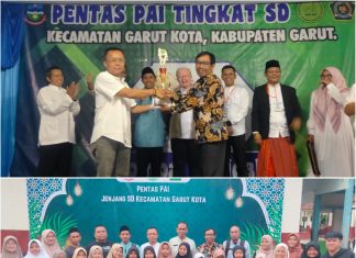 SDN 3 Cimuncang Raih Juara Umum PENTAS PAI Kecamatan Garut Kota Tahun 2025