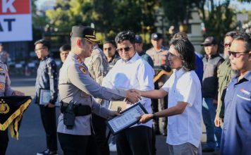 Sinergitas Kepolisian dan Media, Kapolres Garut Berikan Penghargaan kepada Media Wartawan