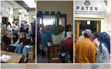 Antusiasme Warga Kecamatan Cigedug Membludak di Layanan Khusus Dukcapil Libur Lebaran