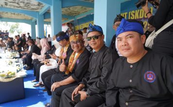 Kasiter Korem 062/Tn Hadiri Seni Ketangkasan Domba Garut Piala Gubernur Jawa Barat Tahun 2025