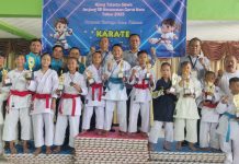 O2SN Cabor Karate Tingkat SD Kecamatan Garut Kota Tahun 2025 Sukses Digelar