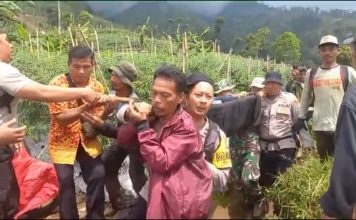 Pendaki yang Hilang di Gunung Cikuray Ditemukan, Polsek Cilawu dan Tim Gabungan Lakukan Proses Evakuasi