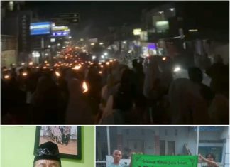 RT 01 dan RT 02 Desa Haruman Peringati Tahun Baru Islam 1447 H dengan Pawai Obor Meriah