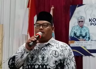 Abdul Kohar Terpilih Jadi Ketua PGRI Ranting 4 Garut Kota Masa Bakti 2025–2030