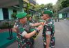 Danrem 062/Tn Pimpin Korps Raport Pindah Satuan Perwira Korem 062/Tn