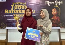 Arash Najla Hesliana, Santri Murid Al Mashduqi IIBS Garut Juara Maca Sajak FTBI 2025, Siap Melaju ke Tingkat Provinsi