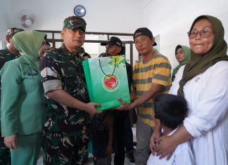 HUT ke-80 TNI, Korem 062/Tn Gelar Bakti Sosial Kesehatan untuk Masyarakat Garut