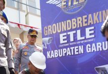 Danrem 062/Tn Hadiri HUT Lantas ke-70 dan Groundbreaking Etle Statis
