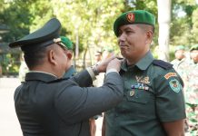 38 Prajurit Korem 062/Tn Naik Pangkat di Hari Kesaktian Pancasila