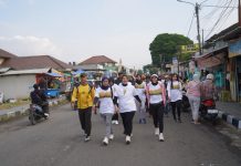 Danrem 062/Tn Ajak Warga Garut Jalan Santai, Bangun Kebugaran dan Kebersamaan