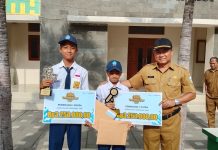 Dua Siswa SMPN 2 Garut Antar Kabupaten Garut Raih Juara Umum FTBI SMP Tingkat Jawa Barat 2025