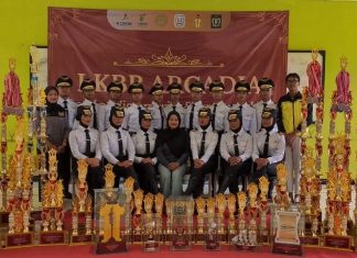 Paskibra SMPN 6 Garut Raih Prestasi di Ajang LKBB Tingkat Jawa Barat