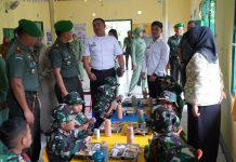 Danrem 062/Tn Laksanakan Kunjungan Kerja ke Kodim 0610/Sumedang