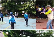 PGRI Cabang Garut Kota Semarakkan HUT PGRI ke-80 dan HGN ke-31 lewat Lomba Bola Voli