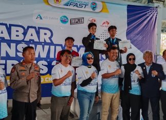 Pengprov POSSI Jabar Gelar Jabar Finswimming Series 2 “Road to World Champions” di Garut