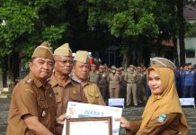 Indah Timur Wati, S.Pd., Guru SMPN 1 Karangpawitan Raih Juara 2 ASN Berprestasi