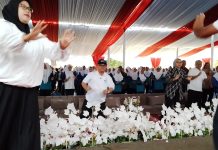 Mendikdasmen RI Resmikan Revitalisasi 31 SMP di Kabupaten Garut