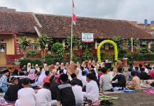 PHBI Isra Mi’raj, SDN 3 dan SDN 4 Sukagalih Perkuat Kolaborasi Guru dan Karakter Siswa